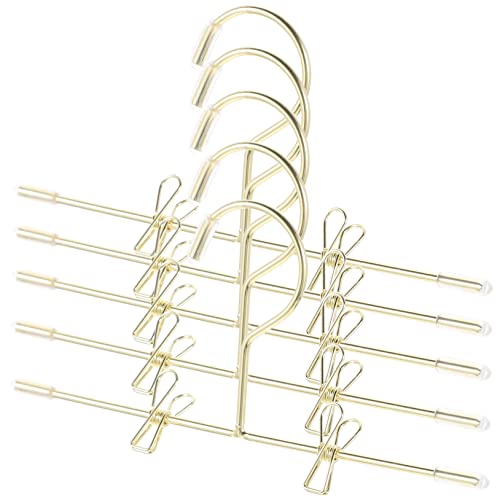 Homoyoyo 5 Stück Teiliges Mini Kleiderbügel aus Metall Goldfarbene Puppenkleiderbügel Robuste und Praktische Mini Hänger für Puppenhaus Schonend für Puppenkleidung zum Aufbewahren und Homoyoyo 5 Stück Teiliges Mini Kleiderbügel aus Metall Goldfarbene Puppenkleiderbügel Robuste und Praktische Mini Hänger für Puppenhaus Schonend für Puppenkleidung zum Aufbewahren und von Homoyoyo
