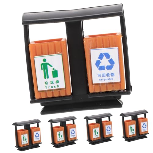 Homoyoyo 5 Stück Teiliges Mini Mülltonnen Realistische Miniatur abfallbehälter Kreative DIY Sandtisch Dekoration Puppenhaus Zubehör Vielseitige Micro Szene Gestaltung Homoyoyo 5 Stück Teiliges Mini Mülltonnen Realistische Miniatur abfallbehälter Kreative DIY Sandtisch Dekoration Puppenhaus Zubehör Vielseitige Micro Szene Gestaltung von Homoyoyo