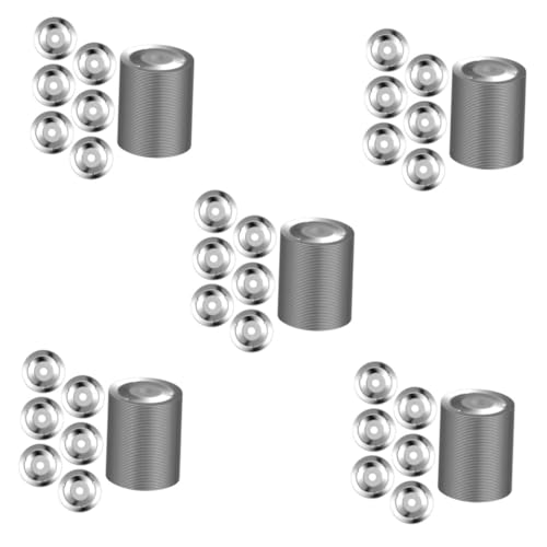 Homoyoyo 50 Stück Edelstahl Tamburin-Ringe - Silberne Becken Ching Ringe Für Percussion Instrumente 0 3 cm Ideal Für Musiker Und Kreative Projekte von Homoyoyo