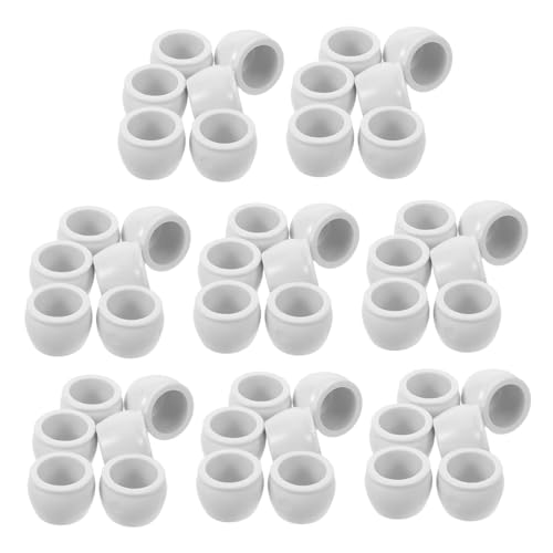 Homoyoyo 50 Stück Kleine Dekorative Pflanzgefäße für Sukkulenten und DIY Projekte für Puppenhäuser Gartenaccessoires und Dekorationen von Homoyoyo