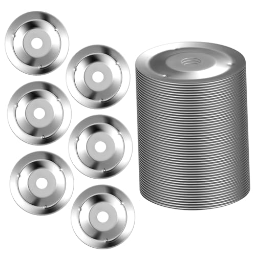 Homoyoyo Schlagzeug-zubehör – 50-teiliges Tamburin Becken-zubehör Für Percussion Mit Jingle-Effekt von Homoyoyo