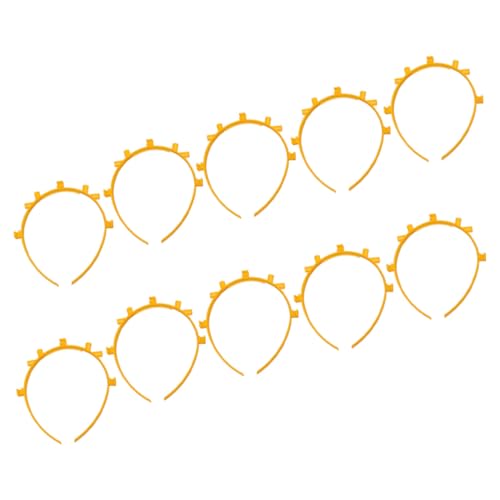 Homoyoyo 50 Stück Teiliges Gelbes Party Haar Accessoire mit Glow Sticks Halterung Leuchtendes Stirnband für Festival Langlebiges und Stylisches Party Favor Haar Deko Homoyoyo 50 Stück Teiliges Gelbes Party Haar Accessoire mit Glow Sticks Halterung Leuchtendes Stirnband für Festival Langlebiges und Stylisches Party Favor Haar Deko von Homoyoyo