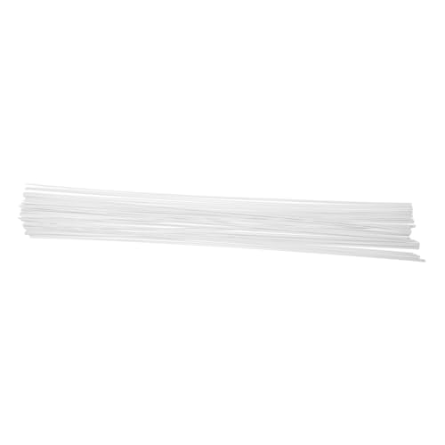 Homoyoyo 50 Weiße Kunststoffstäbe 50 cm Lange Vierkantstäbe Für Den Heimwerker Architekturmodellbau Bastelmaterialstäbe Für Sandkasten Und Kunstprojekte von Homoyoyo