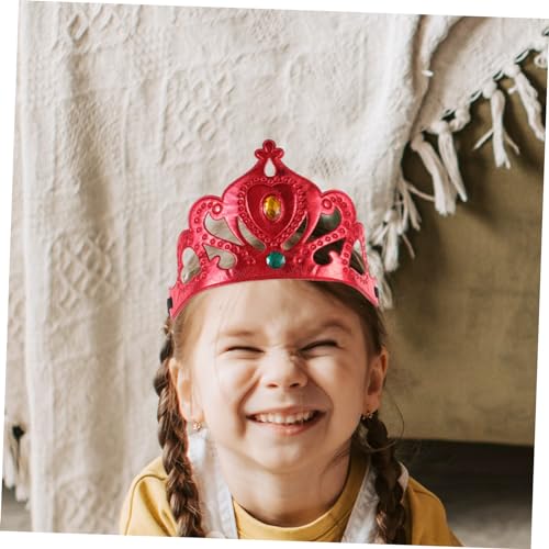 Homoyoyo 6 Stück Geburtstag Teiliges Bunte Prinzessin Party Headband für Mädchen Weiche Komfortable Cosplay Krone Kopfschmuck Dekoration Homoyoyo 6 Stück Geburtstag Teiliges Bunte Prinzessin Party Headband für Mädchen Weiche Komfortable Cosplay Krone Kopfschmuck Dekoration von Homoyoyo