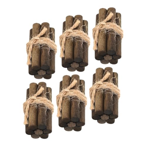 Homoyoyo 6 Stück Miniatur Holzkamin Scheite Für Puppenhaus – Realistische Mini Brennholzstapel Für Kreative Garten- Und Küchendekoration Im Puppenhaus-Stil Homoyoyo 6 Stück Miniatur Holzkamin Scheite Für Puppenhaus – Realistische Mini Brennholzstapel Für Kreative Garten- Und Küchendekoration Im Puppenhaus-Stil von Homoyoyo