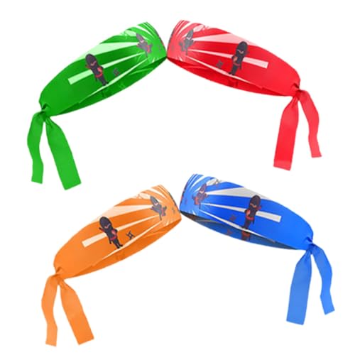 Homoyoyo 6 Stück Ninja Stirnbänder für Teiliges Verschiedenen Farben für Geburtstagsfeiern Rollenspiele und Karneval Bequem und Anpassbar für Kleinen Ninja Fans Homoyoyo 6 Stück Ninja Stirnbänder für Teiliges Verschiedenen Farben für Geburtstagsfeiern Rollenspiele und Karneval Bequem und Anpassbar für Kleinen Ninja Fans von Homoyoyo