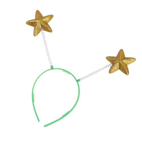 Homoyoyo 6 Stück Teiliges Glitzer Haarband mit Gelbem Schaumstoff stern Lustige Haarreifen für Party Kostüm Leichte Dehnbare Kopfbedeckung für Foto Requisiten und Feierlichkeiten von Homoyoyo