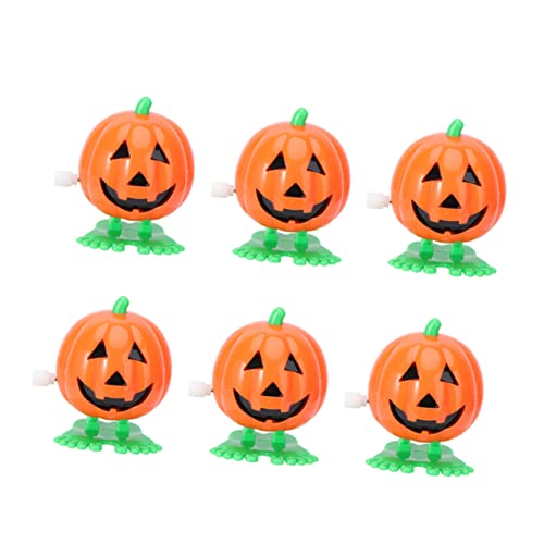 Homoyoyo 6 Stück Teiliges Halloween Aufziehspielzeug Kunststoff Kürbis Figuren Lustige Wind Up Toys Bunte Desktop Deko für Party und Geburtstag Homoyoyo 6 Stück Teiliges Halloween Aufziehspielzeug Kunststoff Kürbis Figuren Lustige Wind Up Toys Bunte Desktop Deko für Party und Geburtstag von Homoyoyo