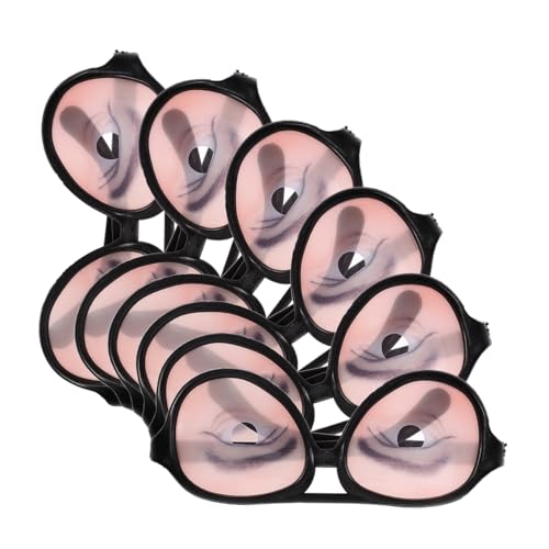 Homoyoyo 6 Stück Teiliges Halloween Partybrillen Lustige Kunststoffbrillen Ausgefallene Rahmen für Kostüme als Partydeko Festival und Verkleidung Unisex Spaßbrillen für Erwachsene Homoyoyo 6 Stück Teiliges Halloween Partybrillen Lustige Kunststoffbrillen Ausgefallene Rahmen für Kostüme als Partydeko Festival und Verkleidung Unisex Spaßbrillen für Erwachsene von Homoyoyo