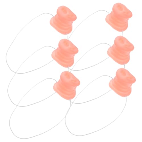Homoyoyo 6 Stück Teiliges Schweinenasen Cartoon Schwein Simulation Tier Nase Cosplay Zubehör für Kostümparty Karneval Halloween Fasching Homoyoyo 6 Stück Teiliges Schweinenasen Cartoon Schwein Simulation Tier Nase Cosplay Zubehör für Kostümparty Karneval Halloween Fasching von Homoyoyo