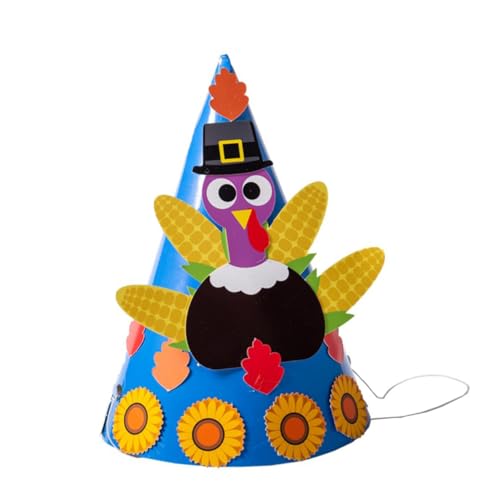 Homoyoyo 6 Stück Teiliges Thanksgiving Truthahn Papierhut DIY Bastelset Stretchy Hut für Schulaktivitäten Party Spielzubehör Sichere Langlebige Papiermaterialien Kreative Bastelarbeit Homoyoyo 6 Stück Teiliges Thanksgiving Truthahn Papierhut DIY Bastelset Stretchy Hut für Schulaktivitäten Party Spielzubehör Sichere Langlebige Papiermaterialien Kreative Bastelarbeit von Homoyoyo