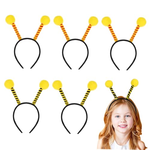 Homoyoyo 6 Stück Teiliges Tier Haarband Lustige Bienen Stirnbänder für Haaraccessoire für Geburtstagsfeiern Karneval und Cosplay Events von Homoyoyo
