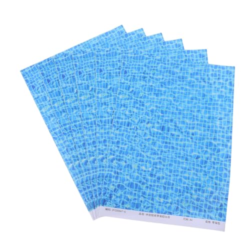 Homoyoyo 6 Stück Wasserwellen Sticker Selbstklebend Realistisches Wasserwellen für Miniatur Seen Flüsse Diorama Landschaft Modelleisenbahn Zubehör Wohnkultur Homoyoyo 6 Stück Wasserwellen Sticker Selbstklebend Realistisches Wasserwellen für Miniatur Seen Flüsse Diorama Landschaft Modelleisenbahn Zubehör Wohnkultur von Homoyoyo