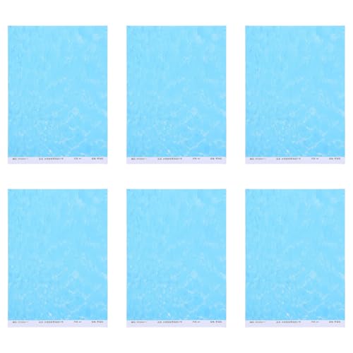 Homoyoyo 6 Stück Wasserwellen Sticker Ultradünn Wasserfest Realistische Wasser Effektfolie für Modellbau Mikro Landschaften Sandtisch Fluss Bach Deko für Hauslandschaft Homoyoyo 6 Stück Wasserwellen Sticker Ultradünn Wasserfest Realistische Wasser Effektfolie für Modellbau Mikro Landschaften Sandtisch Fluss Bach Deko für Hauslandschaft von Homoyoyo