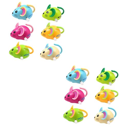 Homoyoyo 6 Stücke Aufziehspielzeug Set – Niedliche Wind-Up Mäuse Aus Hochwertigem Material Katzen Fördert Spielerisches Lernen Homoyoyo 6 Stücke Aufziehspielzeug Set – Niedliche Wind-Up Mäuse Aus Hochwertigem Material Katzen Fördert Spielerisches Lernen von Homoyoyo