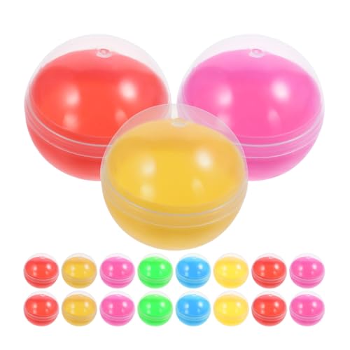 Homoyoyo 60Er-Packung Automatenkapseln 1 49 Zoll Große Leere Runde Automatenkapseln Durchsichtige Kugeln Plastikbehälter Für Kinderspielzeug Preise Motto-Partygeschenke Homoyoyo 60Er-Packung Automatenkapseln 1 49 Zoll Große Leere Runde Automatenkapseln Durchsichtige Kugeln Plastikbehälter Für Kinderspielzeug Preise Motto-Partygeschenke von Homoyoyo
