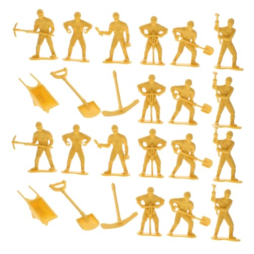 Homoyoyo 63 Stück Teiliges Miniatur Baustellen Spielset mit Realistischen Bauarbeiter Figuren und Werkzeugen Pädagogisches Konstruktionsspielzeug für Teamwork und Rollenspiele im Schul und Homoyoyo 63 Stück Teiliges Miniatur Baustellen Spielset mit Realistischen Bauarbeiter Figuren und Werkzeugen Pädagogisches Konstruktionsspielzeug für Teamwork und Rollenspiele im Schul und von Homoyoyo