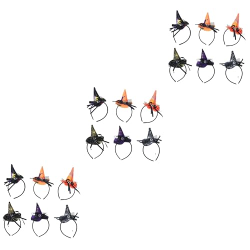 Homoyoyo 6er Set Halloween Stirnbänder Mit Hexenhüten Und Spinnen – Haaraccessoires Für - Perfektes Kostüm-Accessoire Für Halloween Partys Und Cosplay Requisiten Homoyoyo 6er Set Halloween Stirnbänder Mit Hexenhüten Und Spinnen – Haaraccessoires Für - Perfektes Kostüm-Accessoire Für Halloween Partys Und Cosplay Requisiten von Homoyoyo