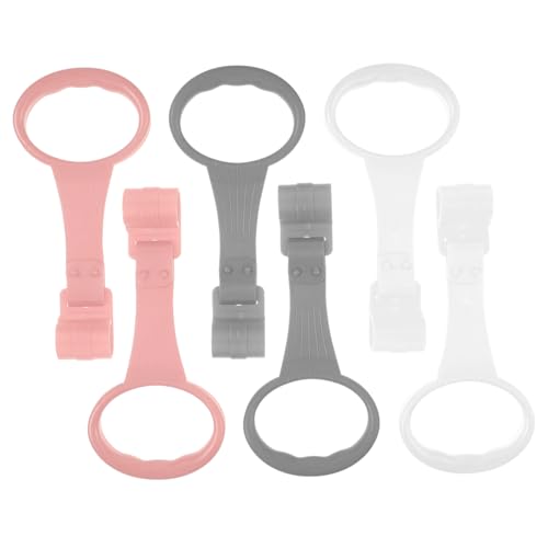 Homoyoyo 6er Set Laufgitter Zugringe - Praktische Aufhänger Für Kinderbett Und Laufassistent - Ideal Für Babys Zur Unterstützung Beim Stehen Und Gehen Robustes Kunststoffmaterial von Homoyoyo