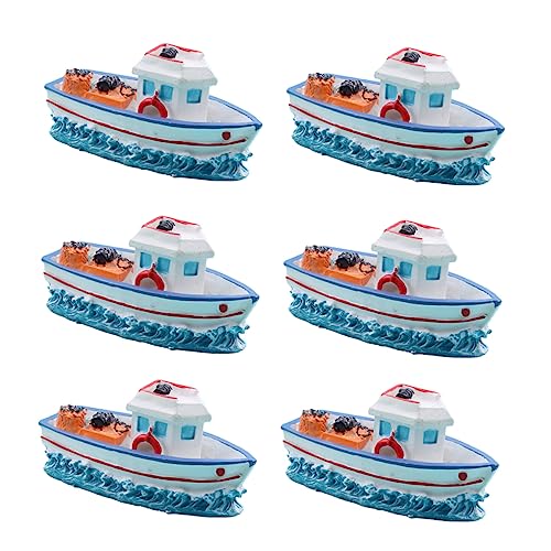 Homoyoyo 6er Set Miniatur Segelboot Modelle – Mediterrane Dekoration Für Tisch - Feengarten Und Puppenhaus – Nautische Ornamente Für Stilvolle Wohnkultur Und Aquarien Deko Homoyoyo 6er Set Miniatur Segelboot Modelle – Mediterrane Dekoration Für Tisch - Feengarten Und Puppenhaus – Nautische Ornamente Für Stilvolle Wohnkultur Und Aquarien Deko von Homoyoyo