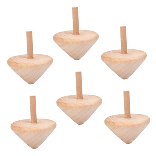 Homoyoyo 6stücke Teiliges Aus Holzgedrehten Kreiselspielzeugen Für Junge Mädchen Fördert Kreativität Und Feinmotorik Für Spiel Und Lernaktivitäten Sicher Und Langlebig Homoyoyo 6stücke Teiliges Aus Holzgedrehten Kreiselspielzeugen Für Junge Mädchen Fördert Kreativität Und Feinmotorik Für Spiel Und Lernaktivitäten Sicher Und Langlebig von Homoyoyo