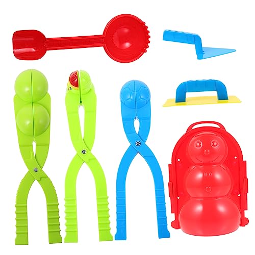 Homoyoyo 7-teiliges Schneeball Set – Schneeballzange Und Schneeformer Aus Robustem Kunststoff - Ideales Schnee Für Perfekt Für Winterspiele Und Schneeballschlachten in Homoyoyo 7-teiliges Schneeball Set – Schneeballzange Und Schneeformer Aus Robustem Kunststoff - Ideales Schnee Für Perfekt Für Winterspiele Und Schneeballschlachten in von Homoyoyo