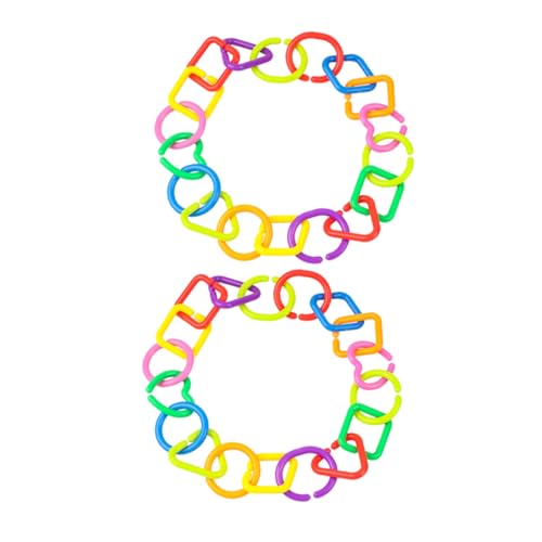 Homoyoyo 70 Stück Kettenringe Teilig Geometrische Greifspielzeuge für Junge Mädchen Motorische Entwicklung Vielseitige Clips für Kinderwagen Sitze und Spielmatten Tragbar und Langlebig Homoyoyo 70 Stück Kettenringe Teilig Geometrische Greifspielzeuge für Junge Mädchen Motorische Entwicklung Vielseitige Clips für Kinderwagen Sitze und Spielmatten Tragbar und Langlebig von Homoyoyo