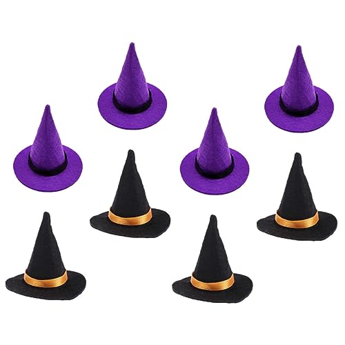 Homoyoyo 8 Stück Mini Hexenhüte Aus Filz Für Halloween – Schwarze Weinflaschenhüllen Als Dekoratives Zubehör Für Ihre Halloween-Party - Ideal Für Kreative Tischdekoration Homoyoyo 8 Stück Mini Hexenhüte Aus Filz Für Halloween – Schwarze Weinflaschenhüllen Als Dekoratives Zubehör Für Ihre Halloween-Party - Ideal Für Kreative Tischdekoration von Homoyoyo