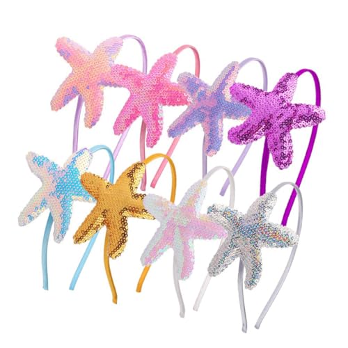 Homoyoyo 8 Stück Teiliges Seestern Haarband für Mädchen Meerestiere Haarschmuck für Partys und Alltagskleidung Bequem und für Aufführungen und Tägliches Tragen Homoyoyo 8 Stück Teiliges Seestern Haarband für Mädchen Meerestiere Haarschmuck für Partys und Alltagskleidung Bequem und für Aufführungen und Tägliches Tragen von Homoyoyo