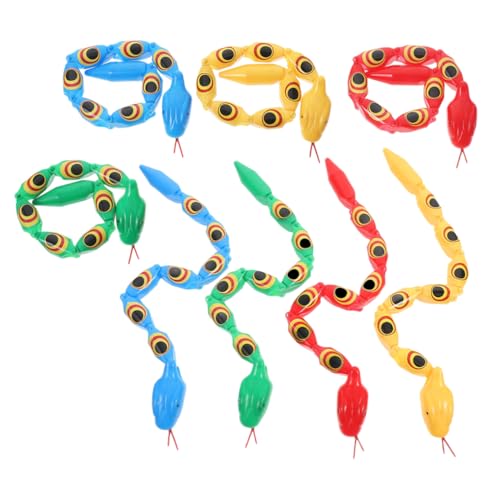 Homoyoyo 8 Stück Wackel-Schlangenspielzeug – Lustiges Und Lehrreiches Plastikspielzeug Für - Ideal Für Karneval Halloween Partys Und Als Zappelspielzeug Für Endlosen Spaß Homoyoyo 8 Stück Wackel-Schlangenspielzeug – Lustiges Und Lehrreiches Plastikspielzeug Für - Ideal Für Karneval Halloween Partys Und Als Zappelspielzeug Für Endlosen Spaß von Homoyoyo