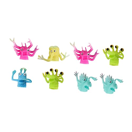 Homoyoyo 8-teilige Fingermonster Handpuppen Für – Weiche Fingerpuppen Aus - Ideal Für Rollenspiele Kreatives Und Lernen Mit Lustigen Monsterfiguren Homoyoyo 8-teilige Fingermonster Handpuppen Für – Weiche Fingerpuppen Aus - Ideal Für Rollenspiele Kreatives Und Lernen Mit Lustigen Monsterfiguren von Homoyoyo