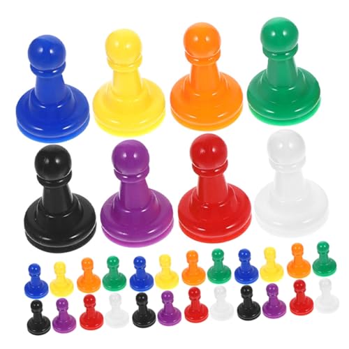 Homoyoyo 80 Stück Teiliges Bunte Kunststoff Spielfiguren für Brettspiele Kleine Langlebige Spielsteine in Farben Vielseitige Schachfiguren Marker für Partys und Spielrunden von Homoyoyo