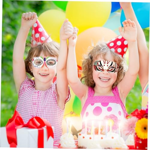 Homoyoyo 80 Stück Weiße Papiermasken zum Bemalen Stabile Bequeme Halbgesichtsmasken für Maskerade Karneval DIY Bastelmaterial für Kreative Kostüm und Cosplay Accessoires Homoyoyo 80 Stück Weiße Papiermasken zum Bemalen Stabile Bequeme Halbgesichtsmasken für Maskerade Karneval DIY Bastelmaterial für Kreative Kostüm und Cosplay Accessoires von Homoyoyo