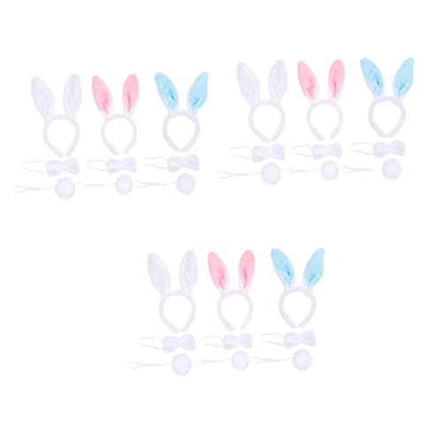 Homoyoyo 9sätze Ears Kostümset Mit Haarreif Fliege Und Teiliges Set Für Erwachsene Für Halloween Und Partys Homoyoyo 9sätze Ears Kostümset Mit Haarreif Fliege Und Teiliges Set Für Erwachsene Für Halloween Und Partys von Homoyoyo