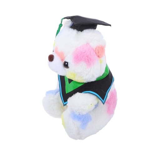 Homoyoyo Abschluss Plüschbär mit Doktorhut Kuscheliges und Bequemes Kuscheltier für Graduation und Heimdekoration für Schlafzimmer und Wohnzimmer von Homoyoyo