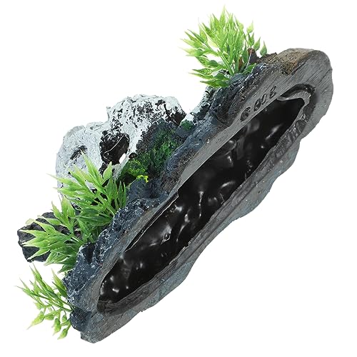 Homoyoyo Aquarium Dekoration Totenschädel aus Harz Langlebige Skull Head Ornament für Fischbecken Versteck und Schutz für Fische Halloween Deko für Süßwasser Aquarien Homoyoyo Aquarium Dekoration Totenschädel aus Harz Langlebige Skull Head Ornament für Fischbecken Versteck und Schutz für Fische Halloween Deko für Süßwasser Aquarien von Homoyoyo