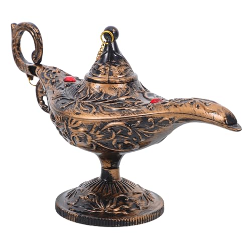 Homoyoyo Vintage Arabische Lampe Figur Requisiten Für Arabische Kostüme Sammlerfigur Retro-lampenstatue Tischdekoration Halloween-Requisiten Homoyoyo Vintage Arabische Lampe Figur Requisiten Für Arabische Kostüme Sammlerfigur Retro-lampenstatue Tischdekoration Halloween-Requisiten von Homoyoyo