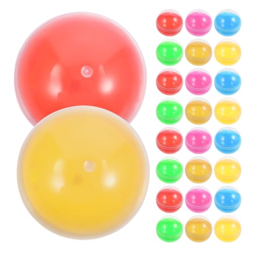 Homoyoyo Automatenkapseln 60 Stück Automatenkapseln 38 Mm Leere Plastikkapseln Runde Kugeln Lustiges Spielzeug Für Partygeschenke Überraschungspreise Klassenzimmerbelohnungen von Homoyoyo