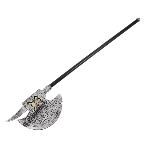 Homoyoyo Axtstütze Halloween Dekoration Halloween Cosplay Halloween Halloween-Cosplay-Requisiten Halloween- -Requisiten Plastik Silver von Homoyoyo