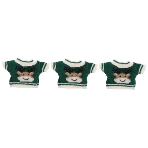Homoyoyo Bären-Kleidung Für Puppen – Süßer Kapuzenpullover Und T-Shirt Für Plüschbären – Puppenkostüme Für Kreative Spielmomente – Wiederverwendbare Puppenkleidung von Homoyoyo
