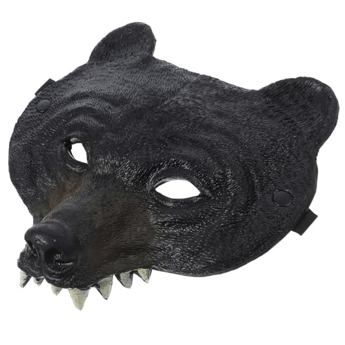 Homoyoyo Bärenmaske Aus PU- Für Karneval Und Halloween - Halbgesichts Kostüm Für Tier Cosplay Maskerade Partys Und Kreative Verkleidungen Homoyoyo Bärenmaske Aus PU- Für Karneval Und Halloween - Halbgesichts Kostüm Für Tier Cosplay Maskerade Partys Und Kreative Verkleidungen von Homoyoyo