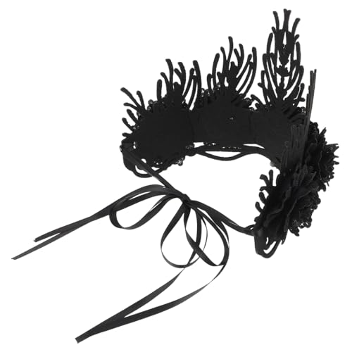 Homoyoyo Barock Vintage Krone Damen Gothic Haarschmuck mit Floraler Verzierung Leichtes Halloween Kopfband für Cosplay Maskerade Festliche Partys und Renaissance Veranstaltungen Homoyoyo Barock Vintage Krone Damen Gothic Haarschmuck mit Floraler Verzierung Leichtes Halloween Kopfband für Cosplay Maskerade Festliche Partys und Renaissance Veranstaltungen von Homoyoyo