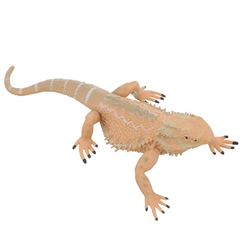 Homoyoyo Bartagame Figur Aus Kunststoff – Realistische Modell Für Sammler Und Dekoration – Perfekte Bartagamen Nachbildung Für Reptilienliebhaber von Homoyoyo