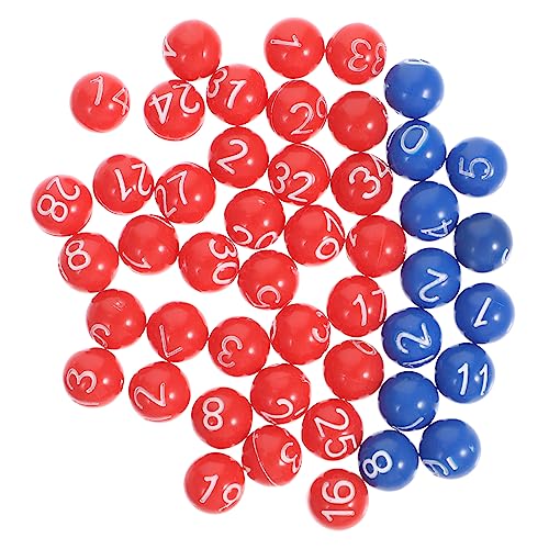 Homoyoyo Bingo Kugeln 1-50 Und Lotterie Bälle Für Familienspiele - Partyspiele Und Dekoration – Perfekte Lotteriekugeln Zum Befüllen Für Unvergessliche Spielabende Homoyoyo Bingo Kugeln 1-50 Und Lotterie Bälle Für Familienspiele - Partyspiele Und Dekoration – Perfekte Lotteriekugeln Zum Befüllen Für Unvergessliche Spielabende von Homoyoyo