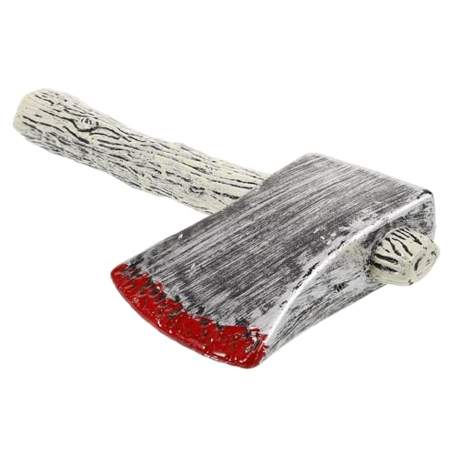 Homoyoyo Blut - -Requisiten Halloween-Kostüm- Halloween-Cosplay-Kostüm-Requisiten Halloween Axe Prop gefälschter Axtkopf Halloween-Performance-Requisite Plastik Homoyoyo Blut - -Requisiten Halloween-Kostüm- Halloween-Cosplay-Kostüm-Requisiten Halloween Axe Prop gefälschter Axtkopf Halloween-Performance-Requisite Plastik von Homoyoyo
