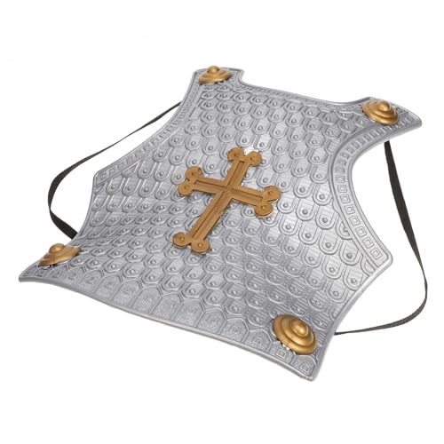 Homoyoyo Brustpanzer Mit Römischem Kreuz Jungs Schwerter Für Ritterkostüm Für Jungenkostüm Masken Partygeschenke Ritterkostüm Für Jungen Und Teller Cosplay Grey Plastik von Homoyoyo
