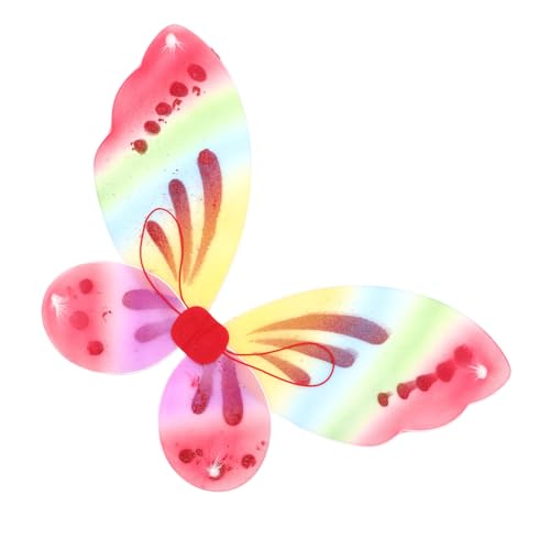 Homoyoyo Bunte Schmetterlingsflügel Flügel Kostüm Schmetterlings-Halloween-Kostüme für Feenflügel Schmetterlingskostüm für Damen Party-Schmetterlingsflügel Fee Cosplay Flügel Nylon Homoyoyo Bunte Schmetterlingsflügel Flügel Kostüm Schmetterlings-Halloween-Kostüme für Feenflügel Schmetterlingskostüm für Damen Party-Schmetterlingsflügel Fee Cosplay Flügel Nylon von Homoyoyo