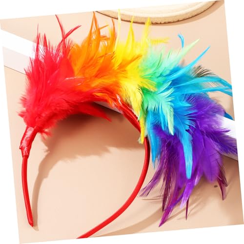 Homoyoyo Buntes Feder stirnband Damen Karneval Haarreif Verstellbar Elastisch Langlebig Party Haarschmuck für Festliche Anlässe und Kostüm Zubehör Homoyoyo Buntes Feder stirnband Damen Karneval Haarreif Verstellbar Elastisch Langlebig Party Haarschmuck für Festliche Anlässe und Kostüm Zubehör von Homoyoyo