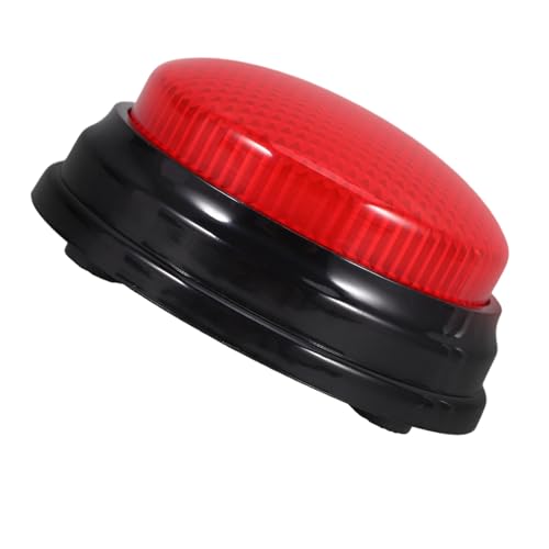 Homoyoyo Buzzer Für Quizspiele: Lustige Sound-Button-Party-Buzzer Für Quizspiele Familienspiel Für Quizpartys Im Klassenzimmer Antwort Für Erwachsene Und Lehrerbedarf Rot von Homoyoyo
