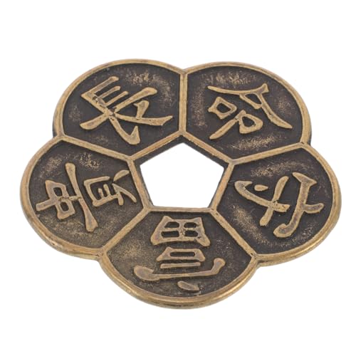 Homoyoyo Chinesisches Feng Shui I-Ching: 2 16 X 2 16 X 0 04 Zoll Chinesische Wahrsagerei Feng-Shui-Münzen Für Reichtum Und Erfolg Sammler Feng Antikes China Wahrsage-Requisite Homoyoyo Chinesisches Feng Shui I-Ching: 2 16 X 2 16 X 0 04 Zoll Chinesische Wahrsagerei Feng-Shui-Münzen Für Reichtum Und Erfolg Sammler Feng Antikes China Wahrsage-Requisite von Homoyoyo